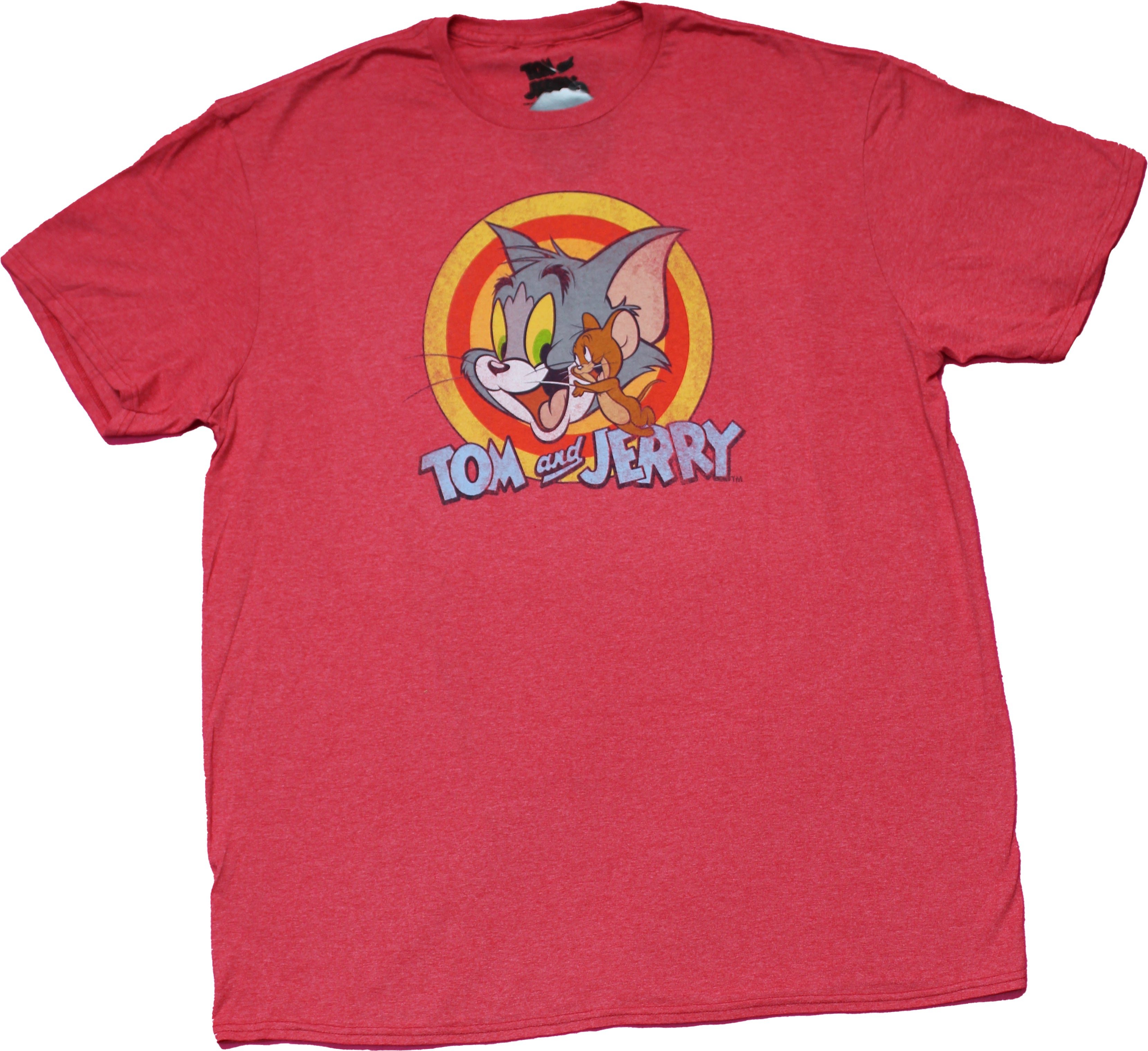 Tom and Jerry Mens T-Shirt - Duo in Target Image