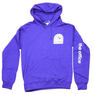 The Office Mens Pullover Hoodie - Schrute Farms Bed & Breakfast Lapel Logo