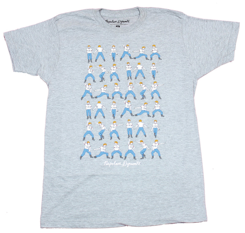 Napoleon Dynamite Mens T-Shirt - Making the Classic Dance Steps Image