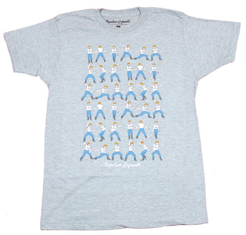 Napoleon Dynamite Mens T-Shirt - Making the Classic Dance Steps Image