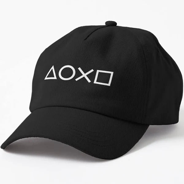 Playstation Controller Buttons Dad Hat - Inmyparentsbasement.com