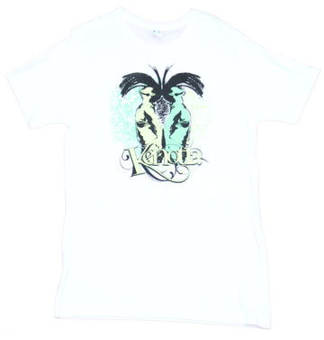 Kenotia Mens T-Shirt - Flipping Hair Word Logo Image