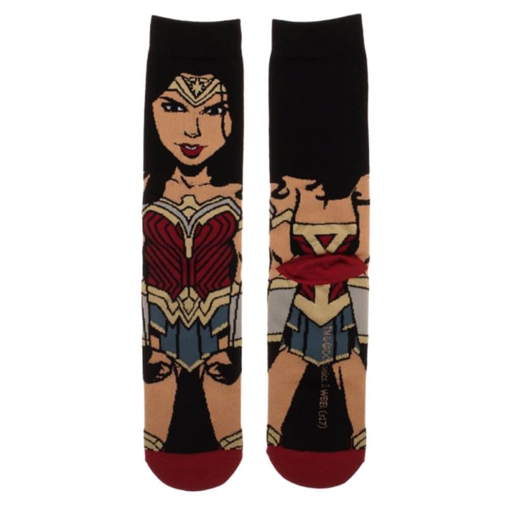 HoneyJar DC Comics Justice League Wonder Woman 360 Crew Socks